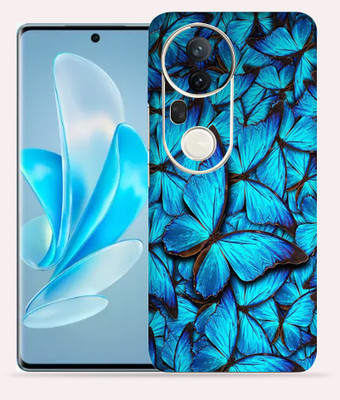 OggyBaba OggyBaba Vivo T4 Ultra Mobile Skin(Butterfly Blue)