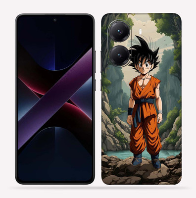 OggyBaba OggyBaba Poco X7 pro 5g Mobile Skin(Alone Baby Goku)