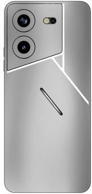 Vcare GadGets Pova 5 Pro (5G) Mobile Skin(Silver)