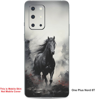 VYBE The Smart Choice One Plus Nord 8T Horse Embossed Mobile Skin(Star Dust 37)