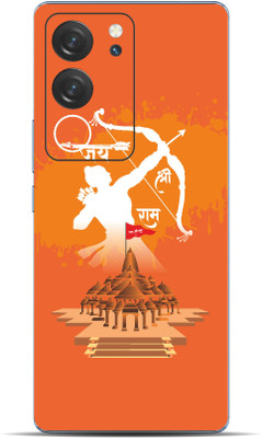 VYBE Vivo V29 Pro Shree Ram Mobile Skin Mobile Skin(Sandy Brown 36)