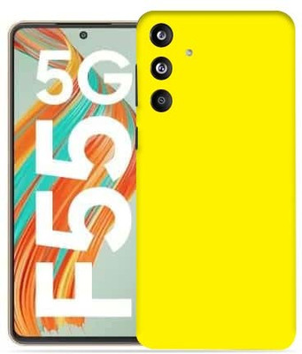 OggyBaba Samsung Galaxy F55 5g Mobile Skin(Yellow Matte)