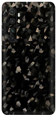 Vcare GadGets Mi Note 10 Lite Mobile Skin(Black Diamond Crystal)