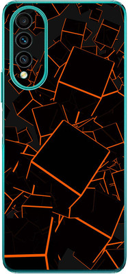 FCS Huawei nova 10z Printed Back skin Mobile Skin(Box Orange)