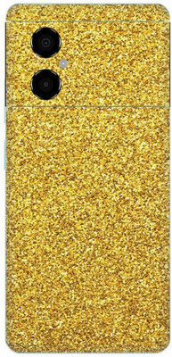 Vcare GadGets Poco M4 5G Mobile Skin(Gold)