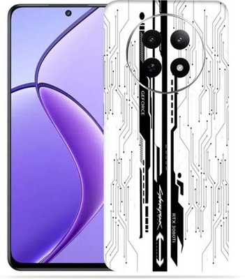 OggyBaba OggyBaba Realme 12X 5g Mobile Skin(White CyberPunk)