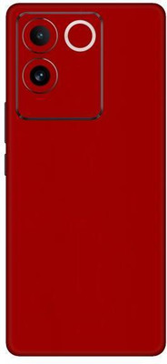Vcare GadGets Vivo T2 Pro 5G Mobile Skin(Glossy Red)