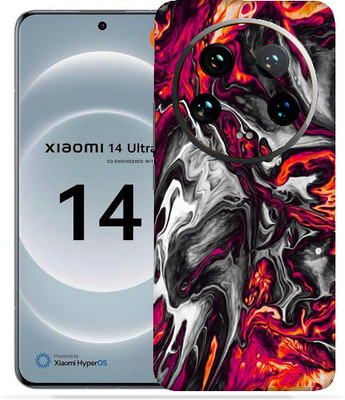 OggyBaba Xiaomi 14 ultra Mobile Skin(Colorful Lava)