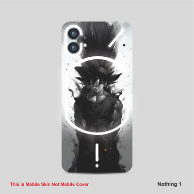 VYBE The Smart Choice Nothing 1 Goku Mobile Skin Mobile Skin(Davy Grey B4)