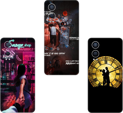 wrap craft GOOGLE PIXEL 9 PRO 5G(PACK OF 3)Camera&Back Protector Premium Vinyl Mobile Skin(Multicolor)