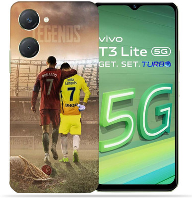 OggyBaba OggyBaba Vivo T3 Lite 5g Mobile Skin(Dhoni & Ronaldo)