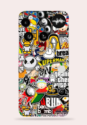 OggyBaba Nothing Phone 3 5g Mobile Skin(Sticker Bombing)