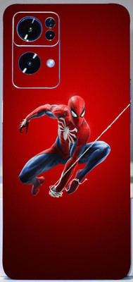 TJ CREATION OPPO Reno7 Pro 5G, oppo reno 7 pro Mobile Skin(Ultra Super Spider Man Skin With High Mattte Finish.)