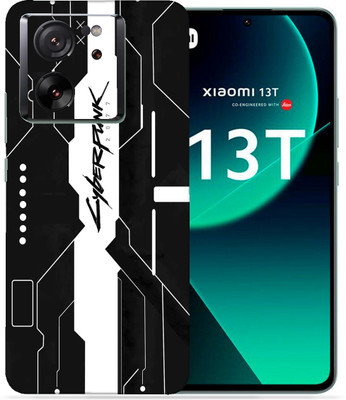 OggyBaba Xiaomi 13T Mobile Skin(Black Cyberpunkh)