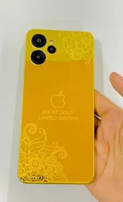 Altazz Realme 9i 5g, panel Mobile Skin(Gold)