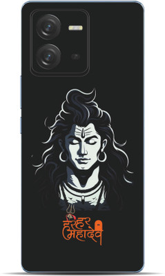VYBE Vivo V25 Mahadev Mobile Skin Mobile Skin(Gunmetal 33)