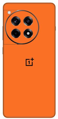 Vcare GadGets Orange Matte OnePlus 12 R 5G With Logo Mobile Skin(Orange Matte)