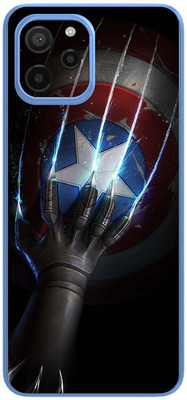 FCS Huawei Enjoy 50z Printed Back skin Mobile Skin(Captain America Cartun)