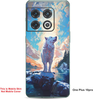 VYBE The Smart Choice One Plus 10 Pro Wolves Embossed Mobile Skin(Jordy Blue 29)