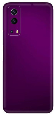 Vcare GadGets Purple Glossy vivo i QOO Z3 5G Mobile Skin(Purple Glossy)