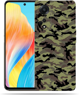 BugguSkin Oppo f23 5g Mobile Skin(Ultra Camouflage Military Green Skin With High Matte Finish.)