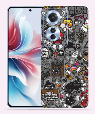 OggyBaba OggyBaba Oppo Reno 11f Mobile Skin(Zombie Graffiti)