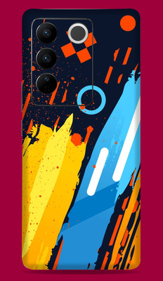 SkinoMania Vivo V27 Mobile Skin(Multicolor)