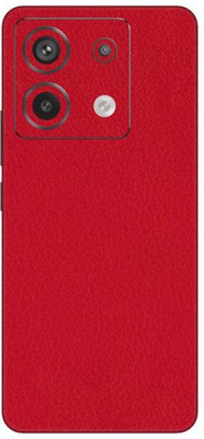 Vcare GadGets Red Leather Redmi Note 13 Pro 5G Mobile Skin(Red)