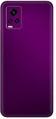 Vcare GadGets Vivo V20 Pro Mobile Skin(Purple Glossy)