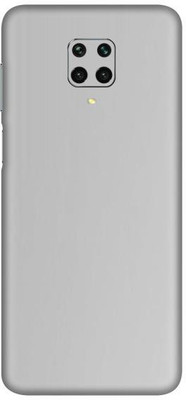 Vcare GadGets Redmi Note 9 Pro Max Mobile Skin(Metallic Silver Shining)