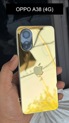 coverbell OPPO A38 (4G) appl.e, OPPO A18 Mobile Skin(Gold)