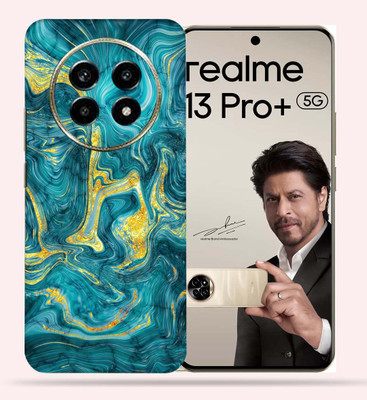 OggyBaba OggyBaba Realme 13 pro plus Mobile Skin(Golden Lava)