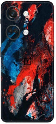 Vcare GadGets One Plus Nord 3 5G Multicolor Black Blue Red L.jpg Mobile Skin(Multicolor)