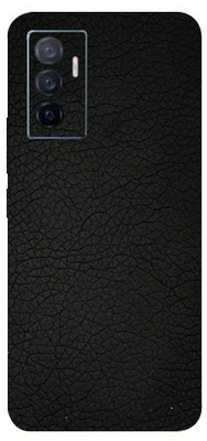 Pochanki Vivo V23e 5G, vivo v23e 5g Mobile Skin(Ultra Super Seamless Black Leather Skin With Matte Finish.)