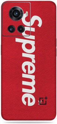 SkinoMania Oneplus 10R-5G Mobile Skin(Multicolor Supreme Logo)