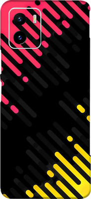AsSkin Vivo Y15c Mobile Skin(Abstract Lines Mobile Skin WIth High Matte Finish)