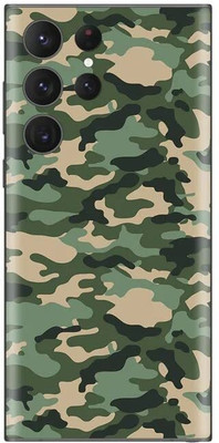Orgic India Samsung S24 Ultra Mobile Skin(Camo Green)