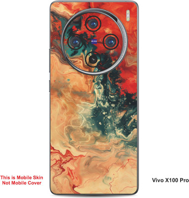 VYBE The Smart Choice Vivo X100 Pro Abstract Embossed Mobile Skin(Persian 19)