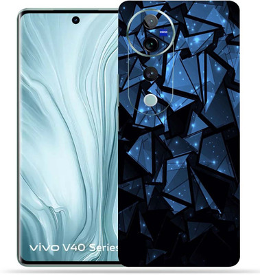 OggyBaba OggyBaba Vivo V40 5g Mobile Skin(Blue Poly)