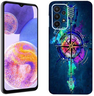 Skinex Samsung Galaxy A23 5G, Arrow Eye Mobile Skin(Multicolor Mobile Skin With camera protector (Back + Camera + Side))