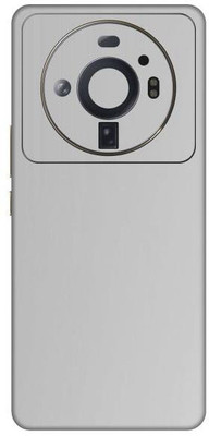 Vcare GadGets Metallic Silver Shining Xiaomi 12 S Ultra 5G Mobile Skin(Silver)