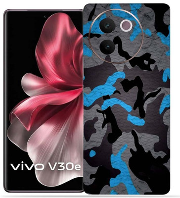 OggyBaba Vivo V30e 5G Oggybaba Skin Mobile Skin(Camo Blue)