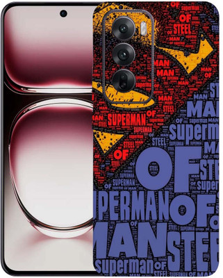 OggyBaba Oppo Reno 12 pro 5g Mobile Skin(Superman Typography)
