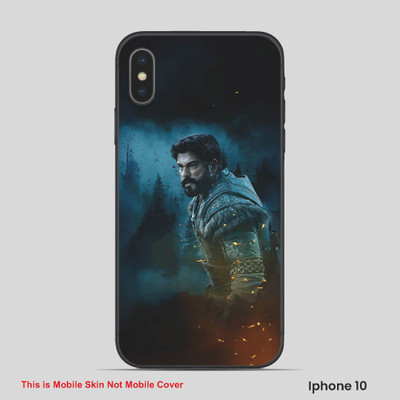 VYBE The Smart Choice iPhone 10 Ertugrul Ghazi Osman Mobile Skin(Chathams Black 6)