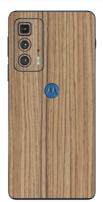 Vcare GadGets Moto Edge 20 Pro Mobile Skin(Wooden)