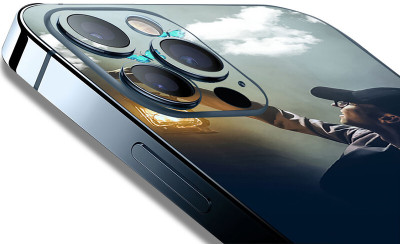 FCS Huawei Enjoy 20 SE Printed Back skin Mobile Skin(Man With Lamp)