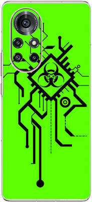 FCS Huawei nova 8 Pro 4G Printed Back skin Mobile Skin(Green Tato)