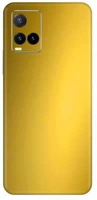 Vcare GadGets Y33 T Metallic Gold Shining Back Side Premium Mobile Skin(Metallic Gold Shining)