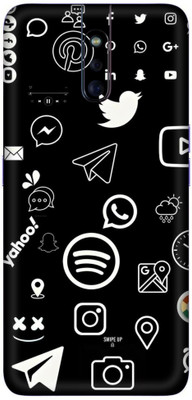 ScreenMart Oppo F11 Pro Mobile Skin(Multicolor)