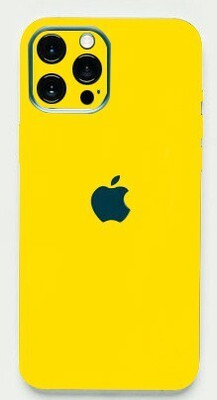BUGGU APPLE iPhone 13 Pro Max Mobile Skin(Ultra Super Yellow Matte Skin With High Matte Finish.)